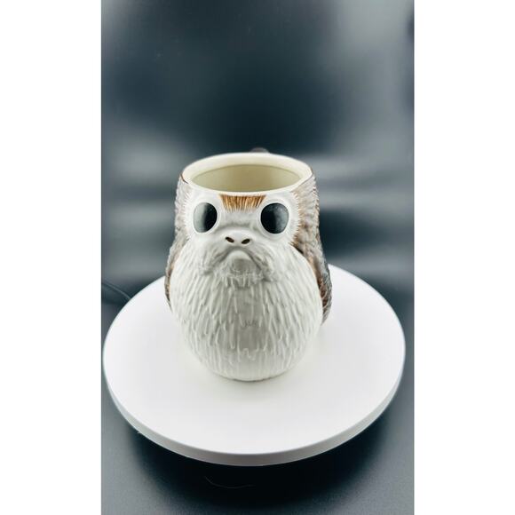 Disney Parks Star Wars Mug The Last Jedi Porgs 24oz Ceramic Coffee Tea Cup Large - Picture 1 of 5